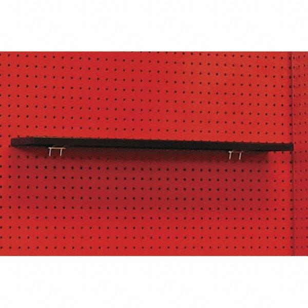 Hallowell - Steel Workbench & Workstation Shelf - 5" Deep, 1" High, Use with Fort Knox Modular Utility Storage & Workbench System - Benchmark Tooling
