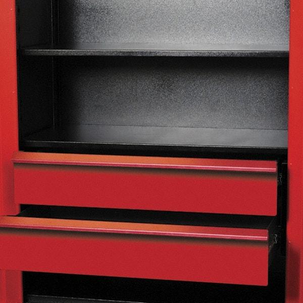Hallowell - Steel Workbench & Workstation Drawer Kit - 24" Deep, 15" High, Use with Fort Knox & DuraTough All-Welded Cabinets, Fort Knox Modular Utility Storage & Workbench System - Benchmark Tooling