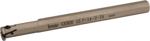 Iscar - GEHI, Right Hand, 0.075 to 0.095" Groove Width, Indexable Grooving Tool Holder - GEMI.., GEPI.. Insert Compatibility, 6" OAL, Through Coolant - Benchmark Tooling