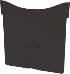 Akro-Mils - 4.7" Wide x 4.3" High, Black Bin Divider - Use with Akro-Mils - 30230 - Benchmark Tooling