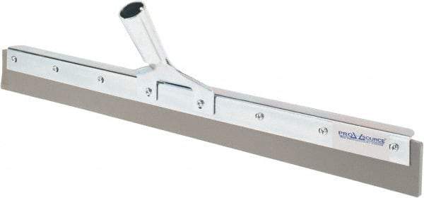 PRO-SOURCE - 24" Rubber Blade Floor Squeegee - Tapered End, Gray - Benchmark Tooling