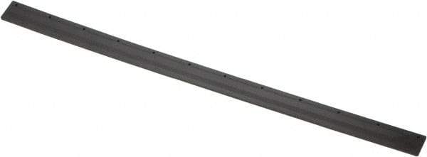 PRO-SOURCE - 36" Rubber Blade Squeegee Refill - Tapered End, Black - Benchmark Tooling