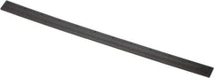 PRO-SOURCE - 36" Rubber Blade Squeegee Refill - Tapered End, Black - Benchmark Tooling