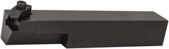 Hertel - IE, External, Right Hand, 0.21" Max Depth of Cut, 1" Min Groove Width, Indexable Grooving Tool Holder - IA.3R Insert Compatibility, 1" Shank Height, 1" Shank Width, 5" OAL - Benchmark Tooling