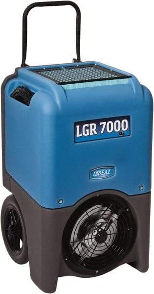 Dri-Eaz - 29 Gal Saturation Capacity, 8.3 Amp, Dehumidifier - 20" Wide x 33-1/2" High x 20" Deep, 29 Gal Volume Capacity - Benchmark Tooling