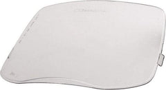 3M - 10.6 Inch Wide x 5.05 Inch High Window, Resin, Outside Protection Welding Plate - 1/8 Inch Thick Window, Clear, Front Mounted - Benchmark Tooling