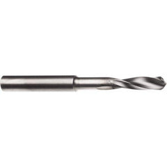 SGS - 1/2" 145° Spiral Flute Solid Carbide Screw Machine Drill Bit - Benchmark Tooling