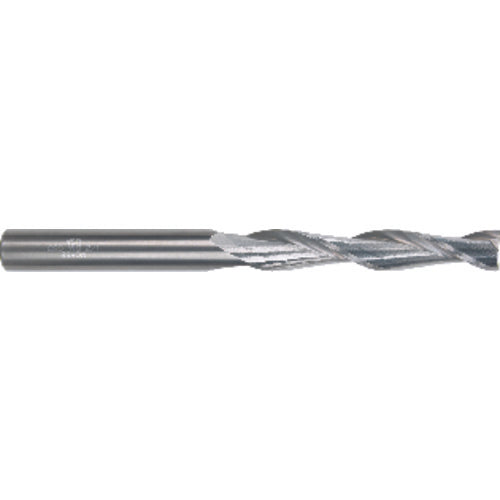 1/8″ × 1/8″ × 1″ × 3″ 2 Flute Single End Carbide Finishing Center Cutting End Mill-Uncoated Series/List #5950 - Benchmark Tooling