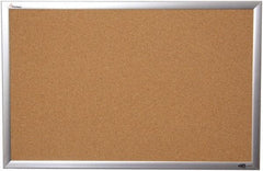 Ability One - 36" Wide x 2" High Self-Heal Cork Bulletin Board - Natural (Color) - Benchmark Tooling