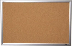 Ability One - 26" Wide x 2" High Self-Heal Cork Bulletin Board - Natural (Color) - Benchmark Tooling