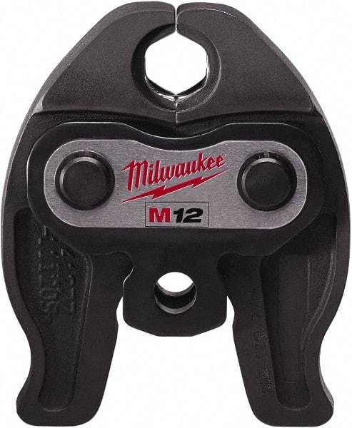 Milwaukee Tool - 1/2 to 1-1/4 Inch Jaw Range, Presser Replacement Jaw - For Use with M12 FORCE LOGIC Press Tool - Benchmark Tooling