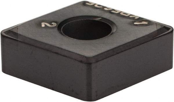 Kennametal - CNGM433 CB1 Grade KB5625 PCBN Turning Insert - TiAlN Finish, 80° Diamond, 1/2" Inscr Circle, 3/16" Thick, 3/64" Corner Radius - Benchmark Tooling