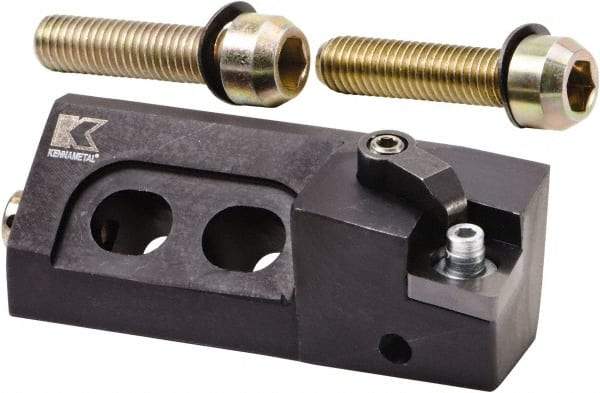 Kennametal - MCLN, Left Hand Cut, -5° Lead Angle, 32mm Shank Height x 32mm Shank Width, Negative Rake Indexable Turning Toolholder - 171.25mm OAL, CN..1606.. Insert Compatibility, Series Kenloc - Benchmark Tooling