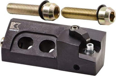 Kennametal - MCLN, Left Hand Cut, -5° Lead Angle, 32mm Shank Height x 32mm Shank Width, Negative Rake Indexable Turning Toolholder - 171.25mm OAL, CN..1606.. Insert Compatibility, Series Kenloc - Benchmark Tooling