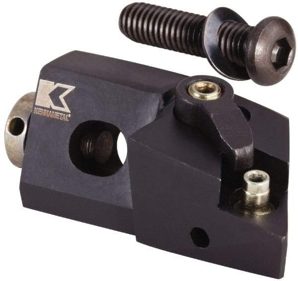 Kennametal - Series Kenloc, Left Hand, MDJN Toolholder Compatibility, DN.. Insert Compatibility, Indexable Turning Cartridge - Pin & Clamp Holding Method, 55mm OAL x 14mm OAW x 19.25mm OAH - Benchmark Tooling