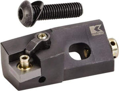 Kennametal - Series Kenloc, Right Hand, MSYN Toolholder Compatibility, SN.., TP.. Insert Compatibility, Indexable Turning Cartridge - Pin & Clamp Holding Method, 1.02mm Max Depth of Cut, 63mm OAL x 18mm OAW x 22.25mm OAH - Benchmark Tooling