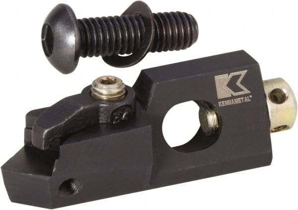 Kennametal - Series Kendex, Right Hand, CSSP Toolholder Compatibility, SP.. Insert Compatibility, Indexable Turning Cartridge - Clamp Holding Method, 6.1mm Max Depth of Cut, 44mm OAL x 10mm OAW x 14.75mm OAH - Benchmark Tooling