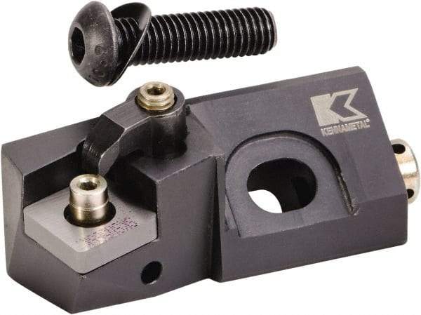 Kennametal - Series Kenloc, Right Hand, MSKN Toolholder Compatibility, SN.. Insert Compatibility, Indexable Turning Cartridge - Pin & Clamp Holding Method, 3.74mm Max Depth of Cut, 70mm OAL x 18mm OAW x 24.75mm OAH - Benchmark Tooling