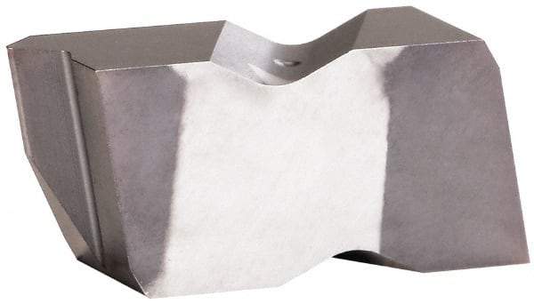 Kennametal - NTC3 Grade KCU10, External UN Threading Insert - 10 TPI Ext Pitch, Left Hand Insert, AlTiN Finish, Carbide - Benchmark Tooling