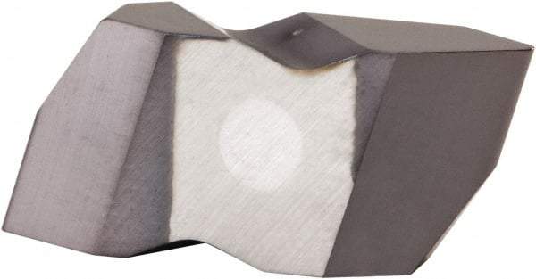 Kennametal - ND4050 Grade KCU25, Internal/External API Rotary Shoulder Connections Threading Insert - 4 TPI Int Pitch, Right Hand Insert, AlTiN Finish, Carbide - Benchmark Tooling