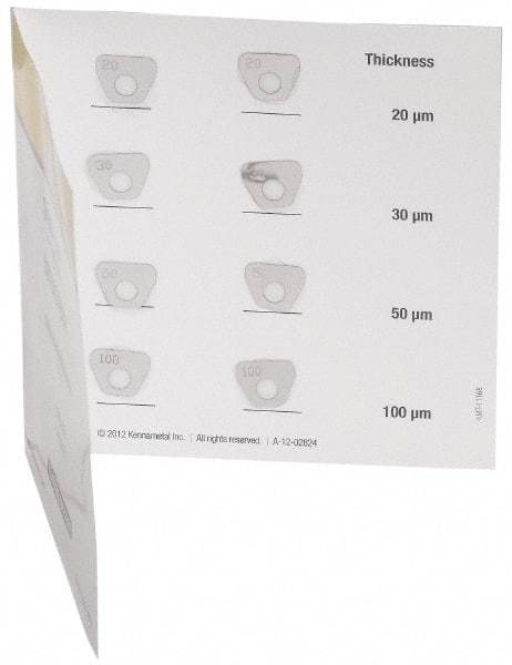 Kennametal - Drilling Shim for Indexables - Neutral Cut - Benchmark Tooling