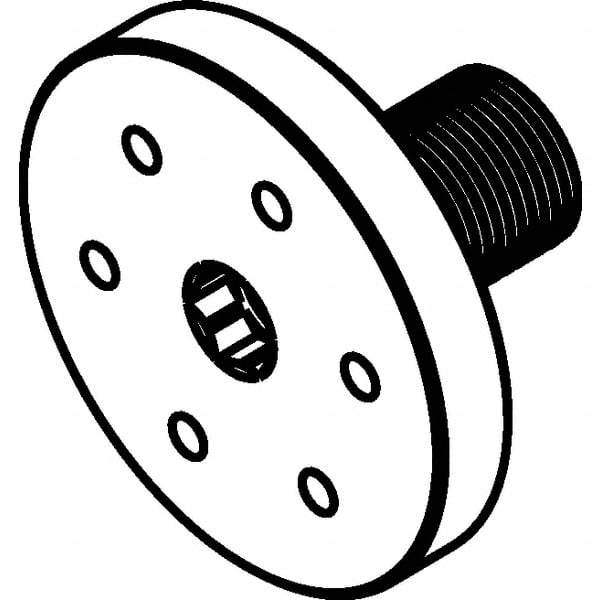 Kennametal - Torx Coolant Lock Screw Assembly for Indexable Face/Shell Mills - M16 Thread - Benchmark Tooling