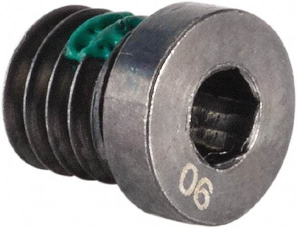 Kennametal - Coolant Lock Screw for Indexable End Mills - M4x0.7 Thread, For Use with Rotary Coolant Adapters - Benchmark Tooling