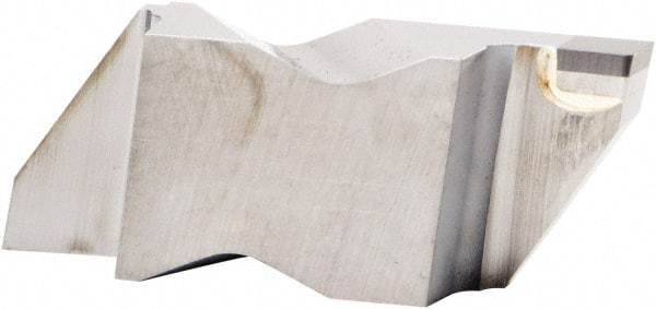 Kennametal - 3094NG EST Grade KB1630, 2.39mm Cutting Width PCBN Grooving Insert - 3.81mm Max Depth of Cut, Right Hand, 0.19mm Corner Radius, Uncoated - Benchmark Tooling