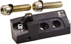 Kennametal - Series Kenloc, Right Hand, MCLN Toolholder Compatibility, CN.. Insert Compatibility, Indexable Turning Cartridge - Pin & Clamp Holding Method, 100mm OAL x 24mm OAW x 31.25mm OAH - Benchmark Tooling