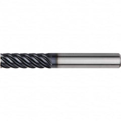 Kennametal - 16mm, 6 Flute, Single End, Solid Carbide, Corner Chamfer End Mill - 108mm OAL, 45° Helix, Right Hand Flute, 48mm LOC, Right Hand Cut, 48mm Extended Reach - Benchmark Tooling
