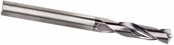 Kennametal - 7/16" 135° Spiral Flute Solid Carbide Screw Machine Drill Bit - Benchmark Tooling