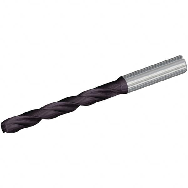 Kennametal - 5.8mm 132° Spiral Flute Solid Carbide Taper Length Drill Bit - Benchmark Tooling