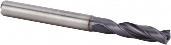 Kennametal - 7/32" 140° Spiral Flute Solid Carbide Screw Machine Drill Bit - Benchmark Tooling