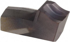 Kennametal - A2050 CF KCU25 Grade, 0.197" Cutting Width, Carbide Cutoff Insert - 0° Neutral Lead Angle, 0.012" Cnr Rad, AlTiN Coated, Single End - Benchmark Tooling