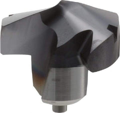 Kennametal - Series KenTIP, 25.4mm Diam Grade KCP15 140° Replaceable Drill Tip - Carbide, AlTiN Finish, ZD Seat Size - Benchmark Tooling