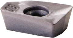 Kennametal - EP0708 GE Grade KCPK30 Carbide Milling Insert - TiN/TiCN/Al2O3 Finish, 0.1102" Thick, 1/32" Corner Radius - Benchmark Tooling