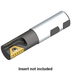 Kennametal - 25mm Cut Diam, 40mm Max Hole Depth, 63/64" Shank Diam, Internal Indexable Thread Mill - Insert Style STN 27.. C, 27mm Insert Size, 1 Insert, Toolholder Style TMS, 98mm OAL - Benchmark Tooling