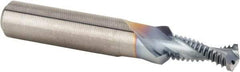 Kennametal - M16x2.00 Metric Coarse, 0.5354" Cutting Diam, 2 Flute, Solid Carbide Helical Flute Thread Mill - Internal Thread, 32.13mm LOC, 102mm OAL, 18mm Shank Diam - Benchmark Tooling