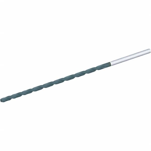 Kennametal - Letter E (1/4") 135° 2-Flute Solid Carbide Extra Length Drill Bit - Benchmark Tooling