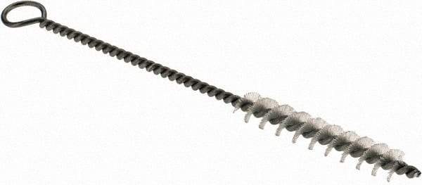 Kennametal - 5/16" Diam Nylon Spiral Brush - Single Spiral, 5/16" Filament Diam - Benchmark Tooling