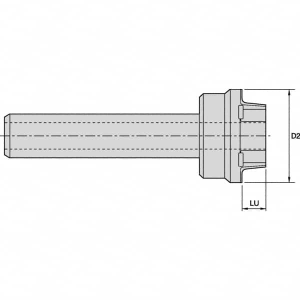 Kennametal - Spindle Taper Wiper - HSK100 Taper - Benchmark Tooling