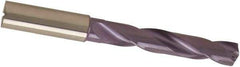 Guhring - 5/16" 140° Solid Carbide Jobber Drill - nano-A Finish, Right Hand Cut, Spiral Flute, 91mm OAL, SU Point - Benchmark Tooling