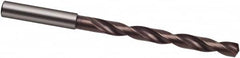 Guhring - 5.1mm 140° Spiral Flute Solid Carbide Taper Length Drill Bit - Benchmark Tooling