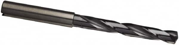 Guhring - 14.5mm 140° Solid Carbide Jobber Drill - nano-A Finish, Right Hand Cut, Spiral Flute, 133mm OAL, VA Point - Benchmark Tooling