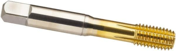 Guhring - 1/2-13 UNC 2BX H10/H11 Thread Limit Modified Bottoming Thread Forming Tap - Cobalt, TiN Finish, 3.381" OAL, Series 3959 - Benchmark Tooling