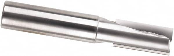 Guhring - 1/2", 1/2" LOC, 1/2" Shank Diam, 3" OAL, 3 Flute, Solid Carbide Square End Mill - Single End, PCD Tipped Finish, Straight Flute, 0° Helix, Centercutting, Right Hand Cut, Right Hand Flute, Series 3870 - Benchmark Tooling