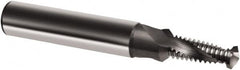 Guhring - M12x1.75 Metric, 0.4016" Cutting Diam, 2 Flute, Solid Carbide Helical Flute Thread Mill - Internal Thread, 26.1mm LOC, 90mm OAL, 14mm Shank Diam - Benchmark Tooling