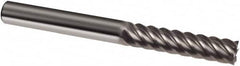 Guhring - 20mm, 65mm LOC, 20mm Shank Diam, 150mm OAL, 8 Flute, Solid Carbide Square End Mill - Single End, Uncoated, Spiral Flute, 45° Helix, Right Hand Cut, Right Hand Flute, Series 3312 - Benchmark Tooling