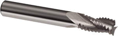 Guhring - 1", 1-3/4" LOC, 1" Shank Diam, 4" OAL, 3 Flute, Solid Carbide Square End Mill - Single End, Uncoated, Spiral Flute, 30° Helix, Right Hand Cut, Right Hand Flute, Series 3884 - Benchmark Tooling