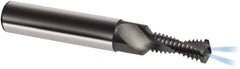 Guhring - 5/8-11 UNC, 0.5315" Cutting Diam, 2 Flute, Solid Carbide Helical Flute Thread Mill - Internal Thread, 36.3mm LOC, 102mm OAL, 18mm Shank Diam - Benchmark Tooling